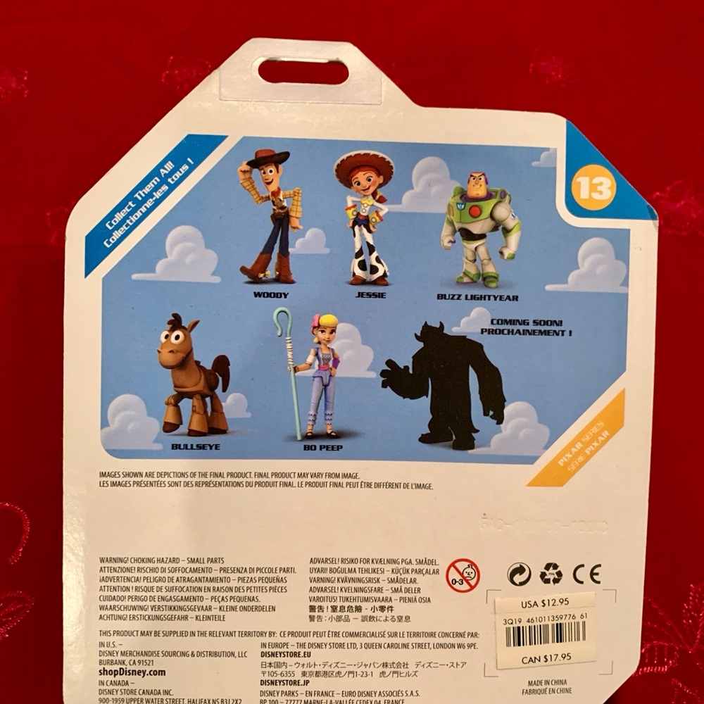 Disney Toybox Bo Peep Action Figure - Blue and Pink - Picture 2 of 2